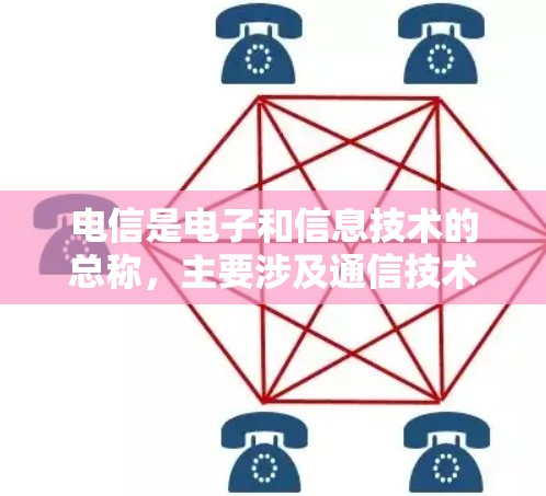 电信是电子和信息技术的总称，主要涉及通信技术、网络服务、数据处理和信息传输。它提供基础基础设施，如电话、互联网和数据链，这些技术是现代通信和信息交流的基础