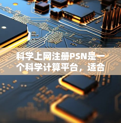 科学上网注册PSN是一个科学计算平台，适合进行科学计算、数据分析等任务。以下是注册PSN的步骤