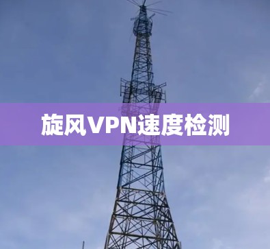 旋风VPN速度检测