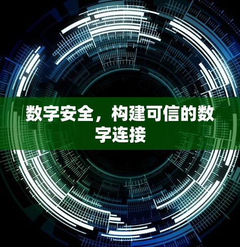 数字安全，构建可信的数字连接