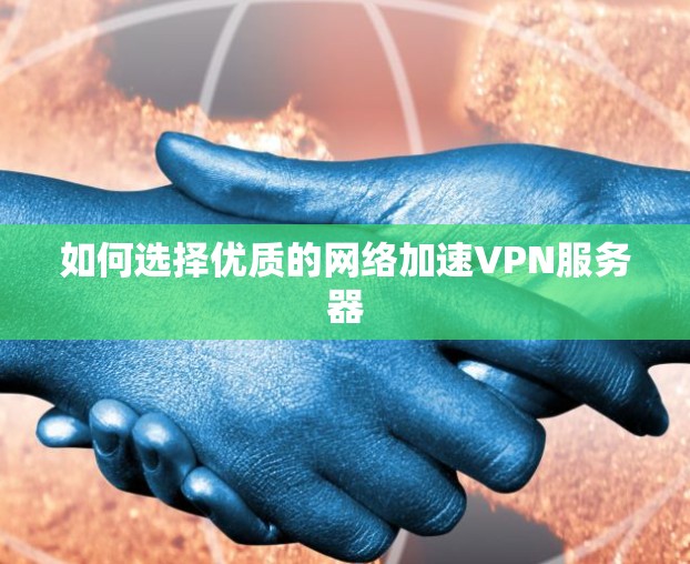 如何选择优质的网络加速VPN服务器