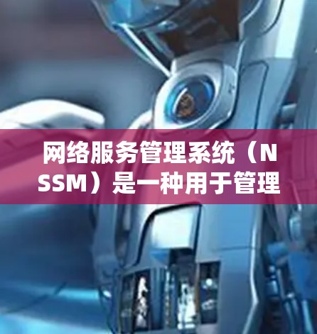 网络服务管理系统（NSSM）是一种用于管理网络服务的软件系统，通常用于处理网络设备、配置和维护任务。它能够统一管理多个网络设备，提供统一的配置和维护功能，方便用户高效管理网络环境