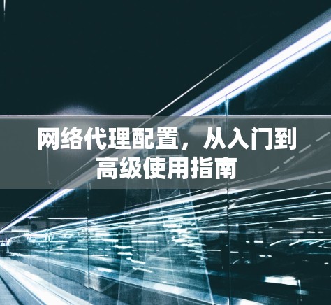 网络代理配置，从入门到高级使用指南